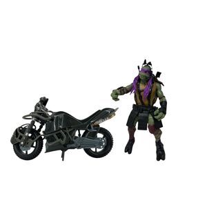 TMNT Night Watcher Stunt Rider Motorcycle Donatello Action Figure turtles movie